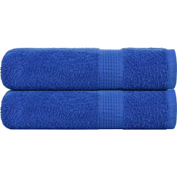 vidaXL Handtücher FROGN 2 Stk. Blau 50x100 cm 360 g/m² 136710 – Bild 1