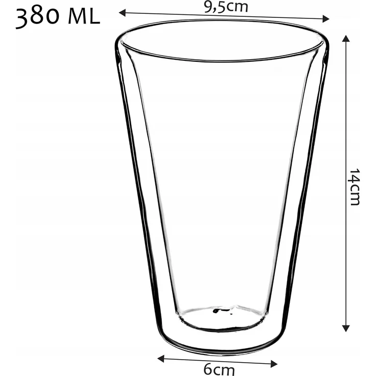 KADAX Set Thermogläser Latte Glas 4-tlg – Bild 8