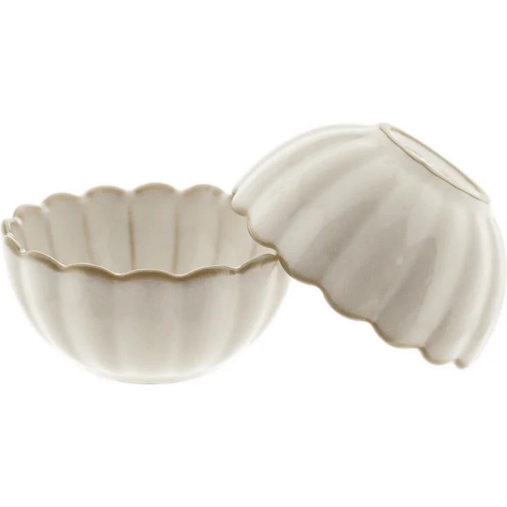 Bloomy 6er-Set Suppenschalen aus hochwertigem Porzellan - 13 x 5,5 cm – Bild 2