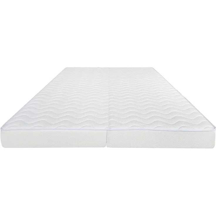 Vente-unique - FRIEND Matratze Stoff Weiß - B 130 cm x H 14 cm x L 190 cm – Bild 4