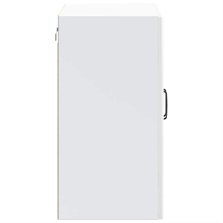vidaXL Küchen-Hängeschrank mit Glastür Lucca Hochglanz-Weiß Holzwerkstoff 853849 – Bild 8