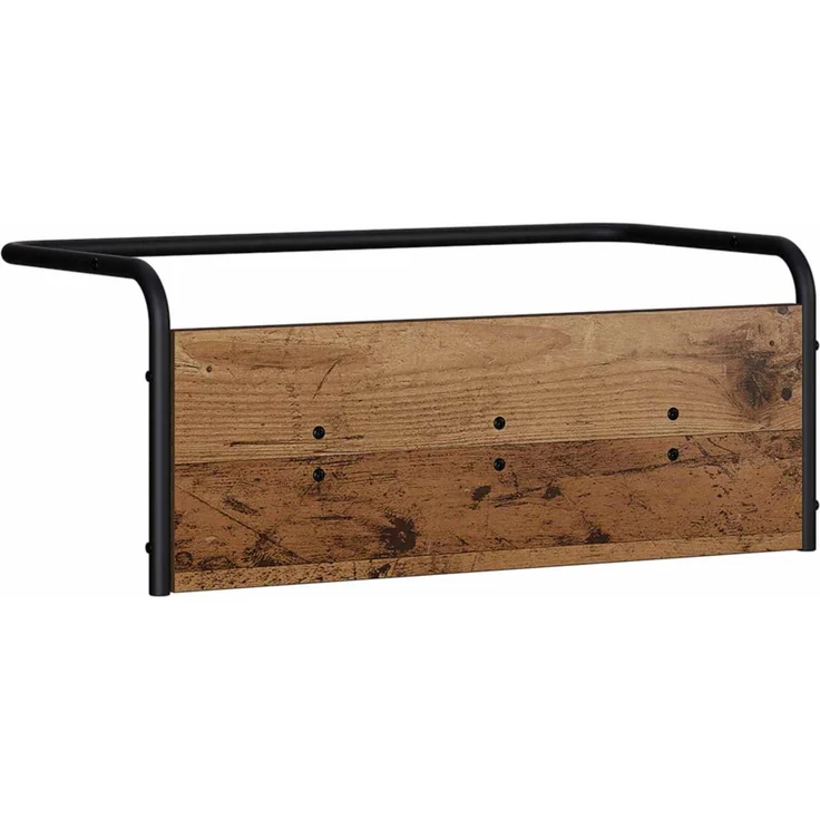 vidaXL Garderobenständer 60 x 30 x 25 cm Altholz Holzwerkstoff 8014086 – Bild 4
