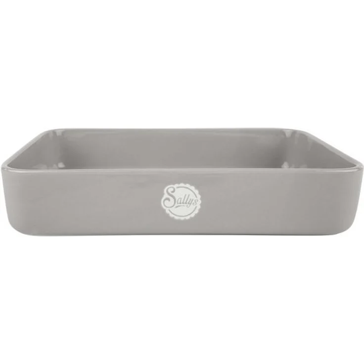 Sallys Auflaufform - Stoneware Ofenform eckig 36 x 28 x 7 cm – Bild 4