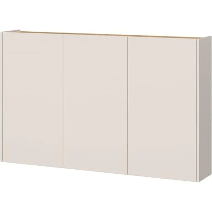 Lomadox Garderoben-Set LAPUA-01, (Spar-Set, 2-St, Garderobenspiegel Schuhschrank), in kaschmir und Eiche, ideal für schmale Flure – Bild 3
