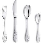 Kuppels BAUERNHOFFREUNDE Kinderbesteck Set 4-teilig hochglanzpoliert