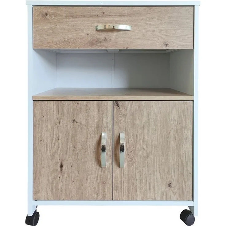 HTI-Line Mehrzweckschrank Küchenschrank Blanca (Stück, 1x Schrank Blanca, ohne Dekoration) Anrichte Mehrzweckschrank