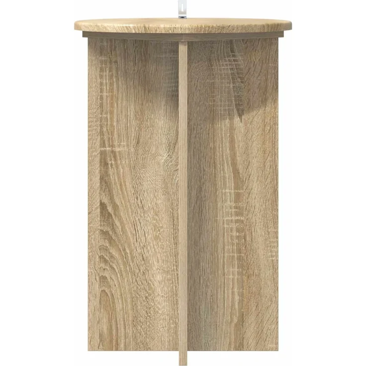 vidaXL Pflanzenständer 2 stk. Sonoma-Eiche Ø40 x 60 cm Holzwerkstoff 899710 – Bild 6