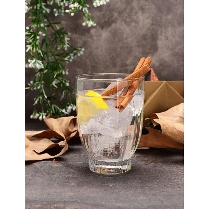 Hermia Concept 'PB-420702' Gläser-Set (6-teilig), Transparent, 8 x 8 x 11 cm, 320 ml