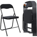 Albatros Klappstuhl Manitu Klappstühle Starker Metallrahmen Faltbarer Stuhl Besucher Konferenz Gast Stuhl