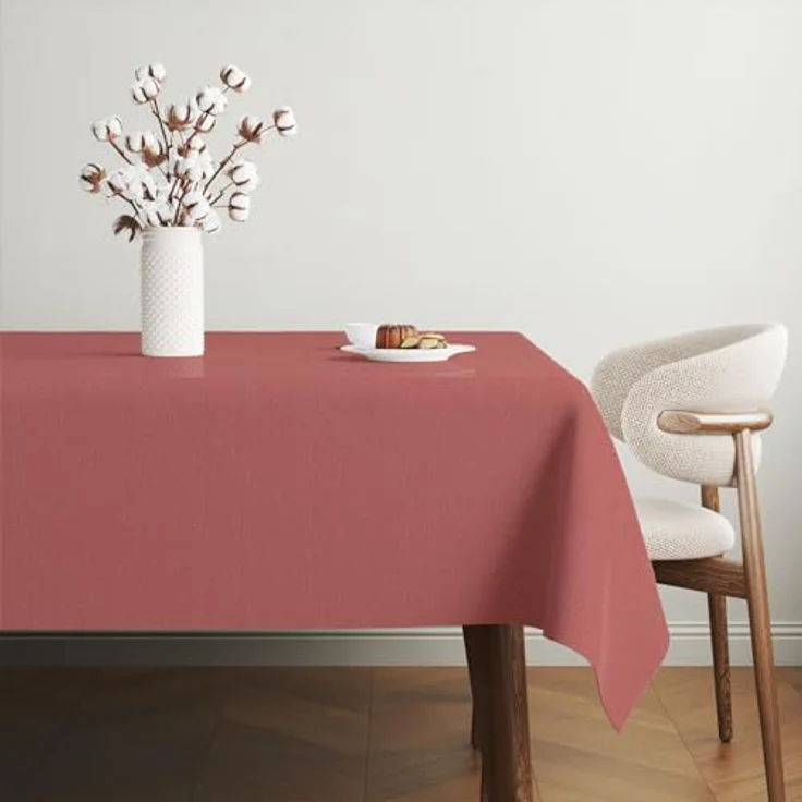 Martina Home Tischdecke, Wachstuch, TER, Rot, 100x140 cm – Bild 4