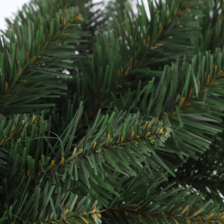 KADAX Weihnachtsbaumgirlande 112 cm grün dicht – Bild 9