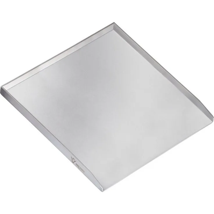 BBQ-Toro Grillplatte Edelstahl Grillpfanne, 40 x 41,5 cm, BBQ Plancha, Grillblech (1-St), Einfache Reinigung