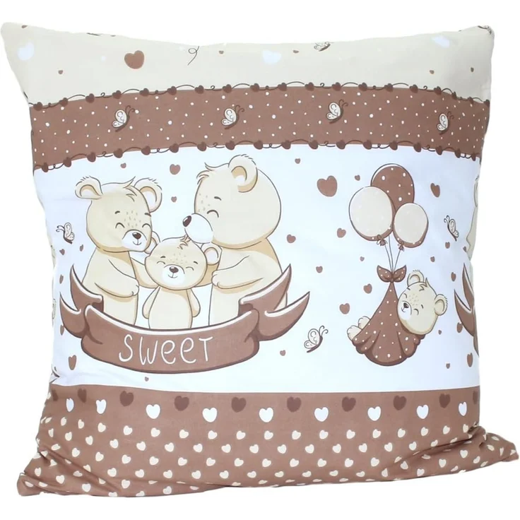 Primawela Kissenbezüge Baby Kinder Kissenbezug 80 x80 cm Kissenhülle Bezug für Kissen – Bild 1