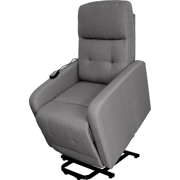 GARDENIA Ika Relaxsessel, neigbar, elektrisch, motorbetrieben, Stahl, grau, 90 x 64 x 103,5 cm