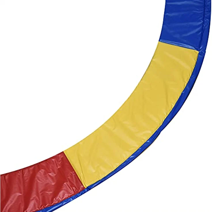 HOMCOM Trampolin Randabdeckung Ø244 cm, bunte EPE-Polsterung mit haltbarem PVC-Überzug, sicher und wetterbeständig – Bild 8