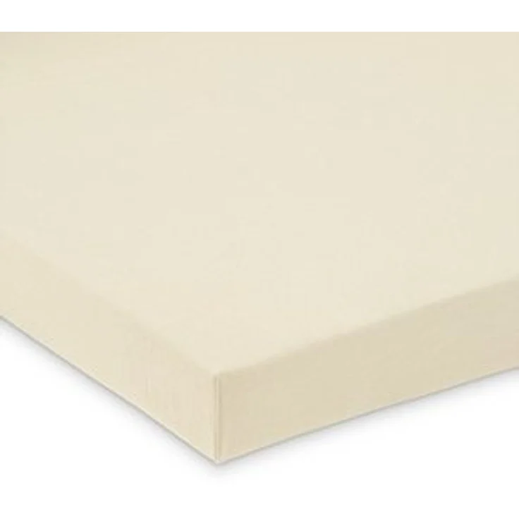 FabiMax Jersey Spannbettlaken für 6-eck Laufgitter, beige – Bild 4