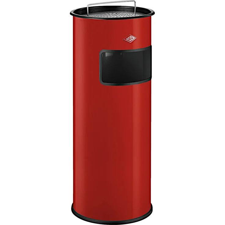 WESCO Standascher 50 in NEUSILBER inklusive Abfallvolumen 50 Liter / Mülleimer / Ascher – Bild 3
