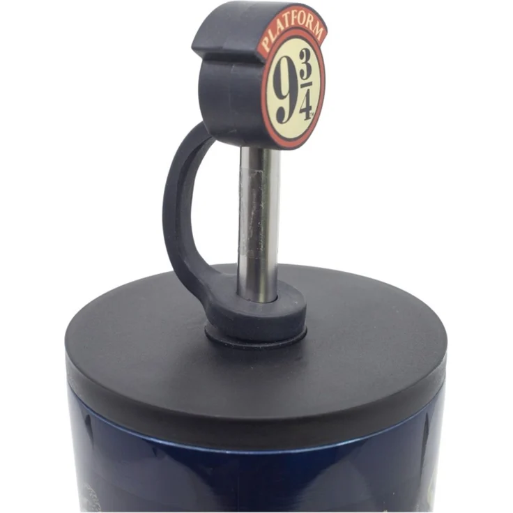 Harry Potter Edelstahl Thermobecher 770 ml mit Trinkhalm und Deckel – Bild 3