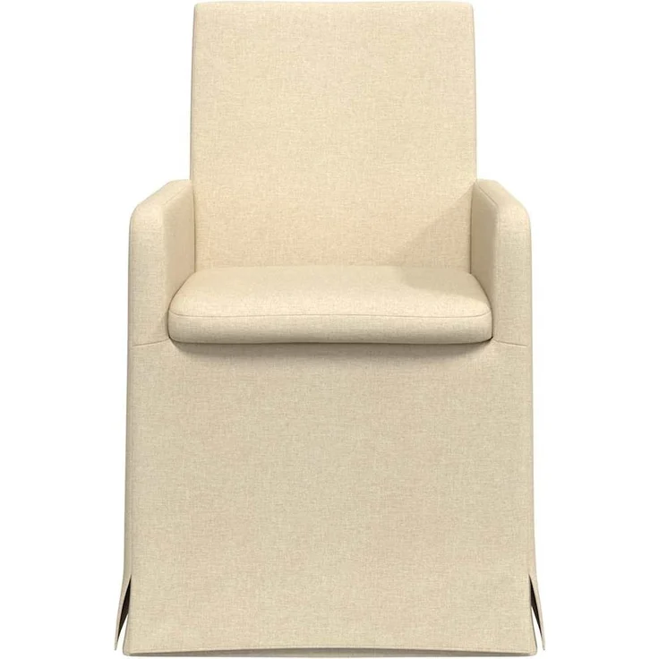vidaXL Esszimmerstühle 2 pcs Creme 57 x 67 x 95 cm Stoff 42017910 – Bild 3