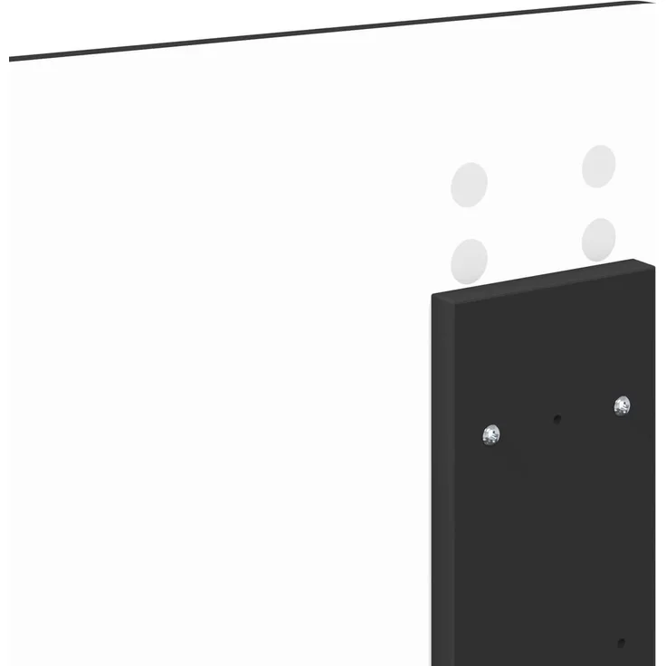 vidaXL Bettrahmen Schwarz 120 x 200 cm Massives Kiefernholz 3412507 – Bild 10