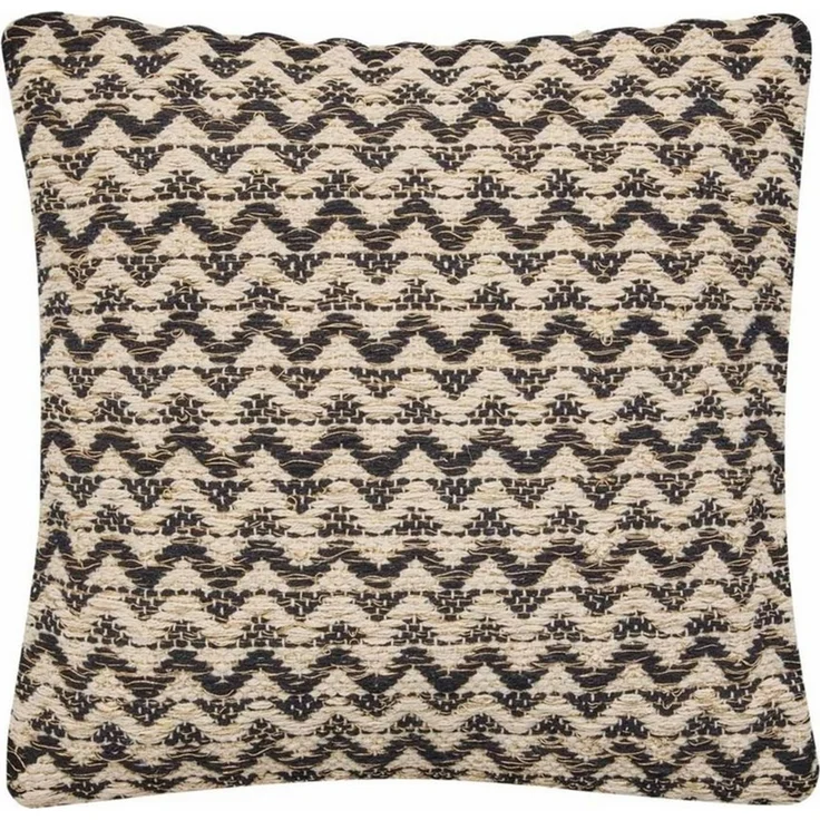 Macosa Home Dekokissen Kissen Beige Schwarz 30 x 50 cm od. 40 x 40 cm, inkl. Füllung Sofakissen modern Dekokissen Zierkissen – Bild 1