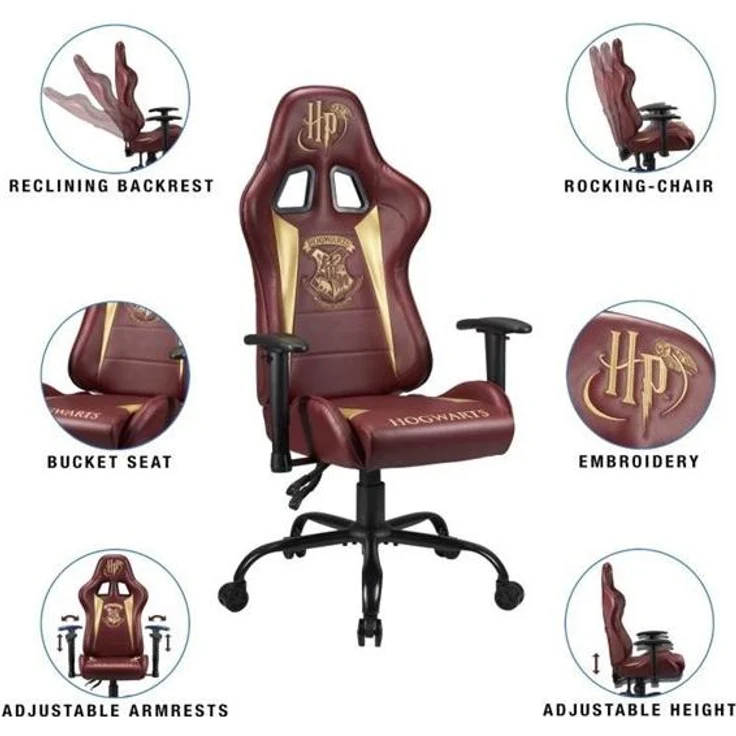 Subsonic Gaming Chair Adult Hogwarts – Bild 2