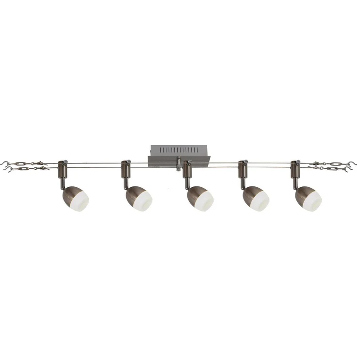 näve LED Deckenleuchte Tony, LED fest integriert, individuell einstellbar, incl. 5x4W LED, Energieeffiziensklasse G – Bild 3