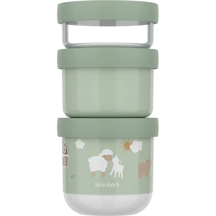 Mepal X Little Dutch Little Farm Snackbox Stack Mi – Bild 2