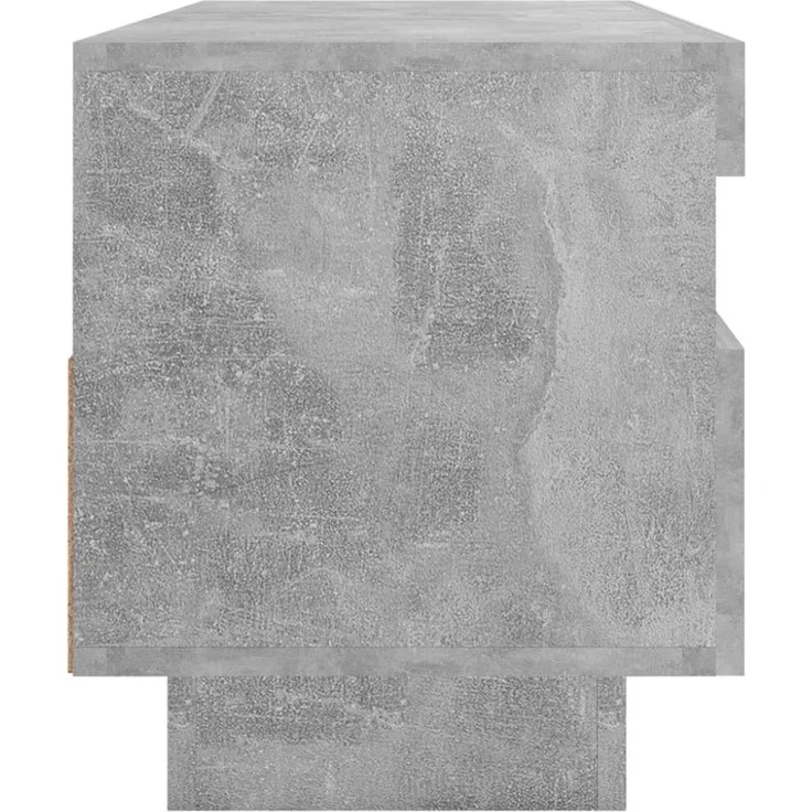 vidaXL TV-Schrank mit LED-Beleuchtung Betongrau 100x35x40 cm 804458 – Bild 10