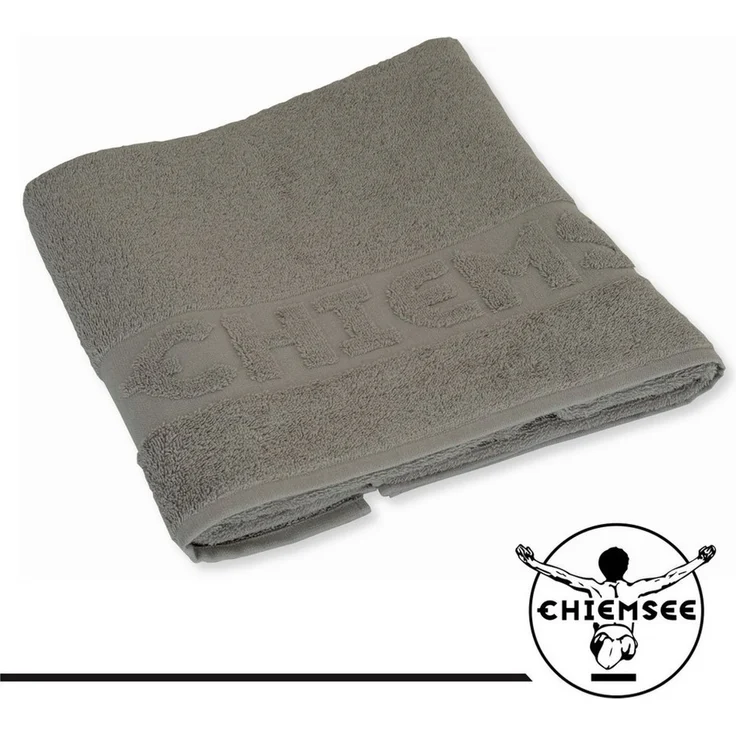 Chiemsee Handtuch uni, 100% Baumwolle, Frottier, Duschtuch, Gästetuch, (1-St) – Bild 2