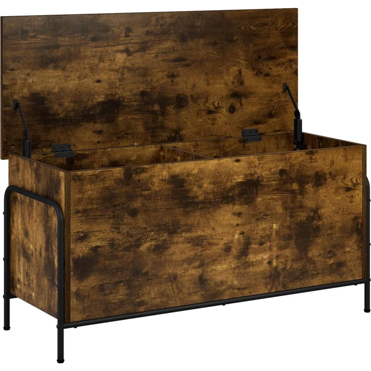 vidaXL Aufbewahrungsbox Räuchereiche 80 x 40 x 49,5 cm Holzwerkstoff 8013682 – Bild 3