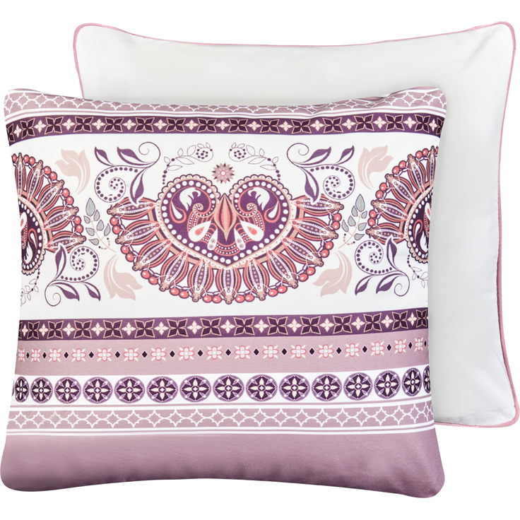Gartenkissen 2er Set TVISTA Orientalisches Muster 45 x 45 cm Purpur