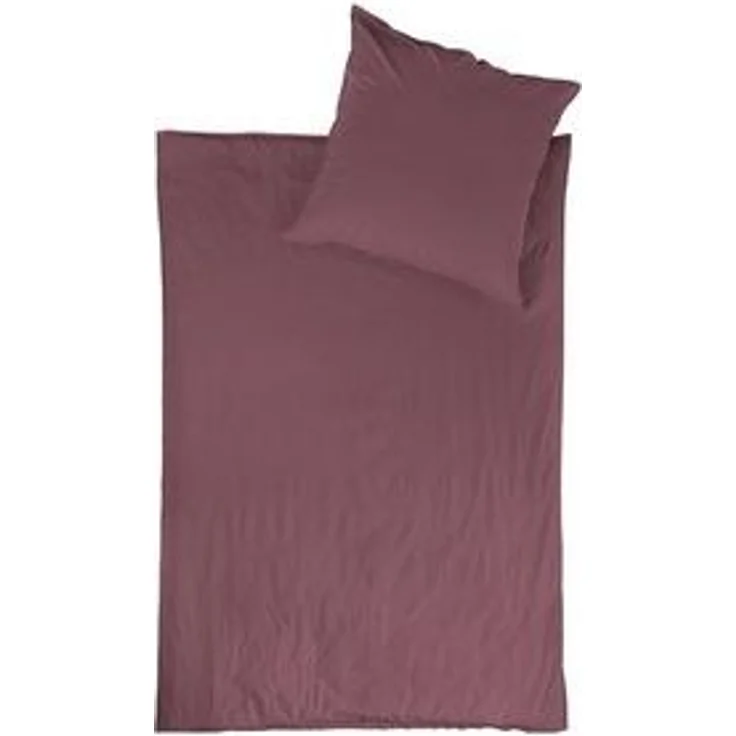 jilda-tex Bettwäsche Lissabon, Renforcé (Bio-Baumwolle), 2 teilig, unifarben, stonewashed und in vielen Farben – Bild 6