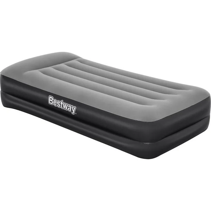 Bestway Luftbett Einzelmatratze 191x97x46 cm mit integrierter Pumpe, Komfortabel und einfach aufzublasen
