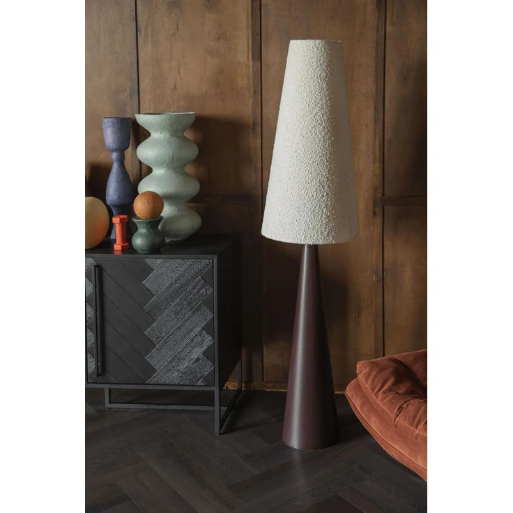 Stehlampe Miki Bouclé | Design Leuchte von Dutchbone – Bild 3