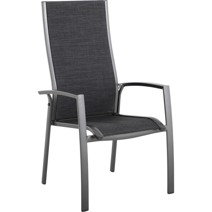 ROYAL KENSINGTON PLUS Stapelstuhl, Gestell: Aluminium Iron Grey ( Ohne kissen )