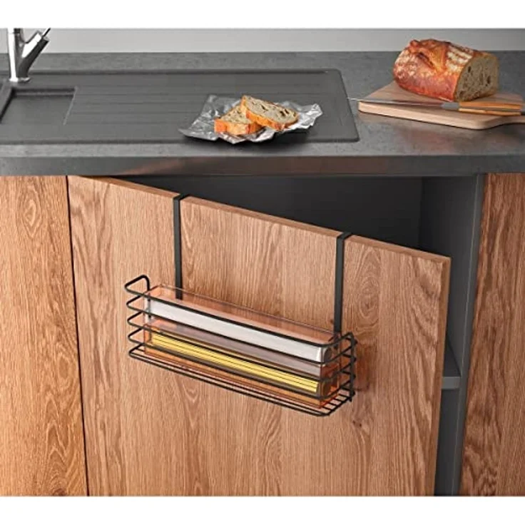 METALTEX 352608000 Galileo Einhängekorb breit Lava TouchTherm / Ordnungssystem / Raumsparer – Bild 3