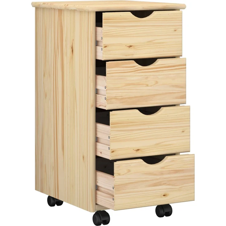 vidaXL Schreibtischschrank-Set MOSS 2 stk. Braun 112 x 50 x 75 cm 3438774 – Bild 5