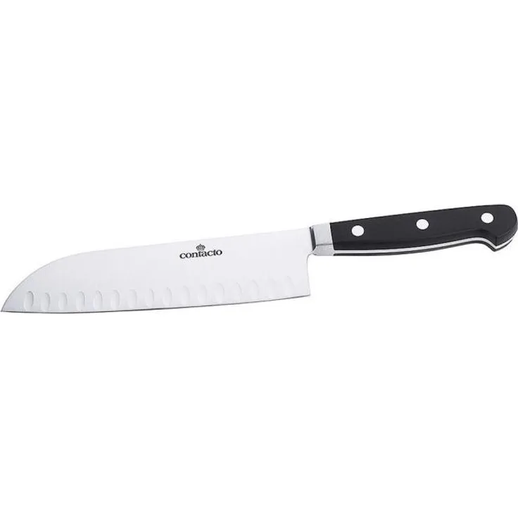 Contacto Santokumesser mit Wellenschliff Klingenlänge 18 cm Profi Qualität