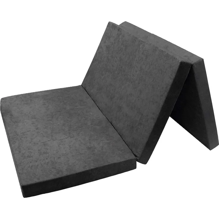 Klappmatratze Gästematratze 10. Grau XXL - 195 x 120 x 7 cm W396_10 FORTISLINE