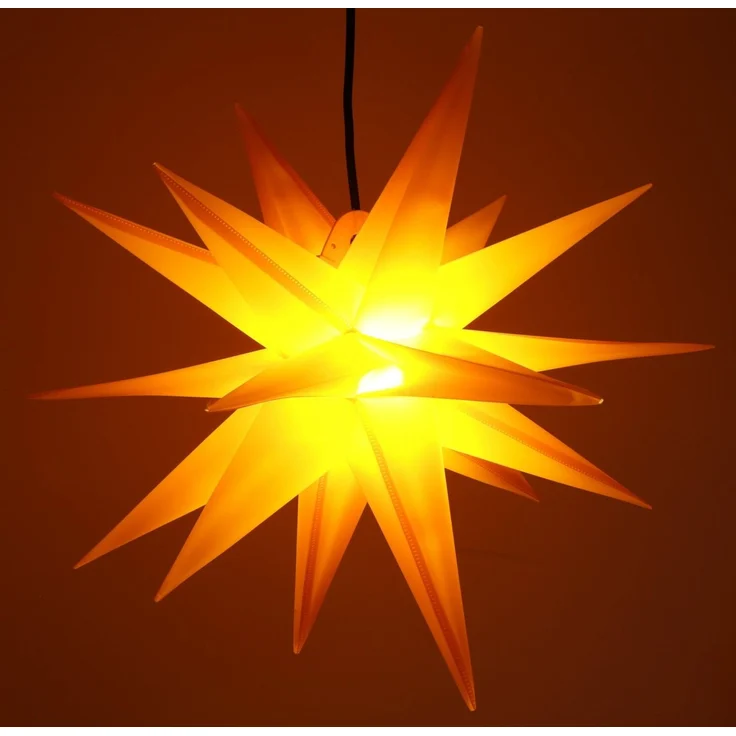 Guru-Shop LED-Stern für außen 3D Außenstern Kaspar, Weihnachtsstern,., Leuchtmittel inklusive – Bild 4