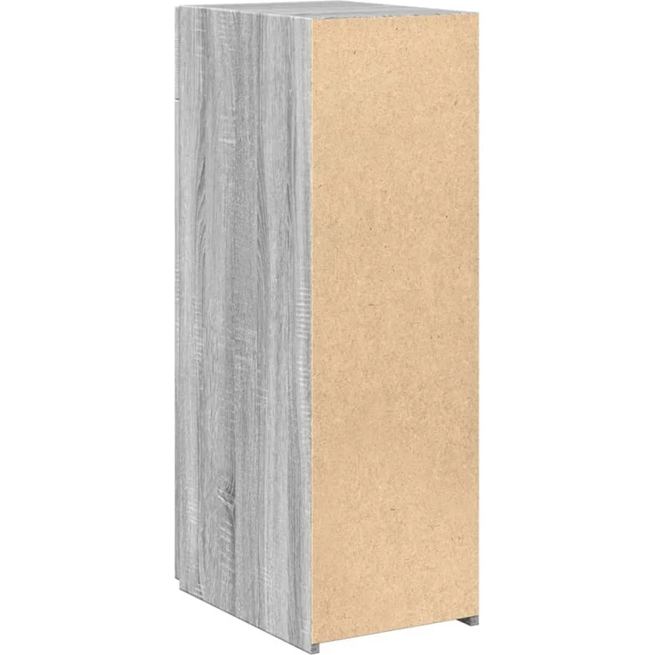 vidaXL Sideboard Grau Sonoma 30x42,5x93 cm Holzwerkstoff 846276 – Bild 4