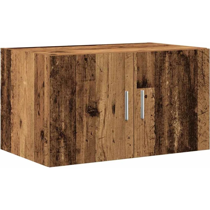 vidaXL Wandschrank Altholz 70 x 42,5 x 40 cm Holzwerkstoff 869150 – Bild 1