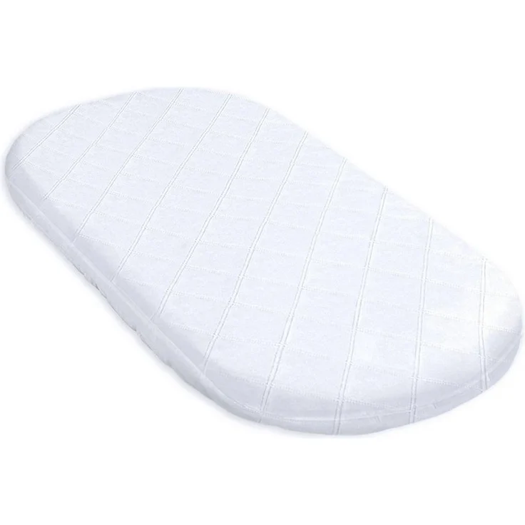 Babymatratze Kinderwagen Matratze 72x33cm - Stubenwagen Matratze oval Beistellbett, Totsy Baby – Bild 5