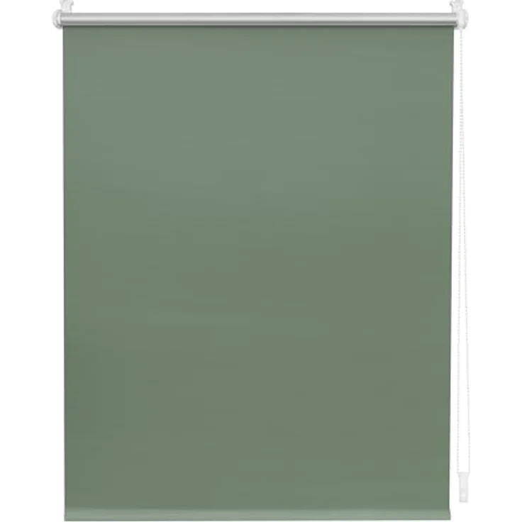 Lichtblick Thermo-Rollo Vancouver Salbei Verdunkelnd & Thermofunktion; Klemm- und schraubbar; Energiesparend, 150x90 cm (LxB) – Bild 2