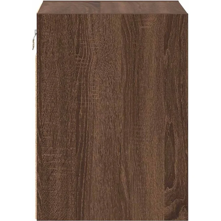 vidaXL Garagen-Wandschränke 2 Stk. Braun Eichen-Optik Holzwerkstoff 860620 – Bild 6