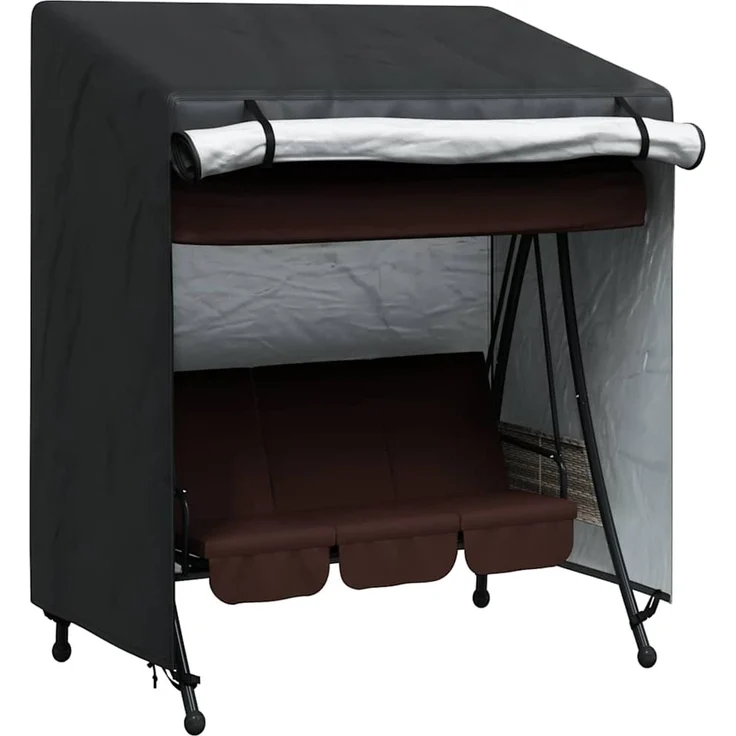 vidaXL Hollywoodschaukel-Abdeckung 135 x 100 x 165 cm 4105911 – Bild 3