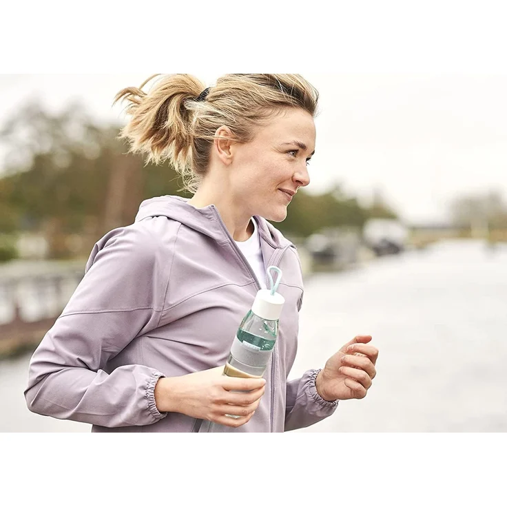 Mepal  Take a Break midi + Trinkflasche Ellipse 500 ml  Nordic Sage  Lunchbox mit Trennwand  ideal für Mealprep-kohlensäuregeeignet auslaufsicher  bruchfestes Material, Promotion-Set – Bild 8