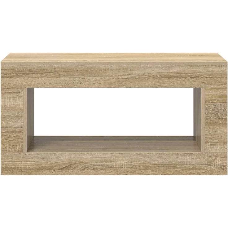 vidaXL Couchtisch Sonoma-Eiche 99.5 x 50 x 50 cm Holzwerkstoff 899905 – Bild 5