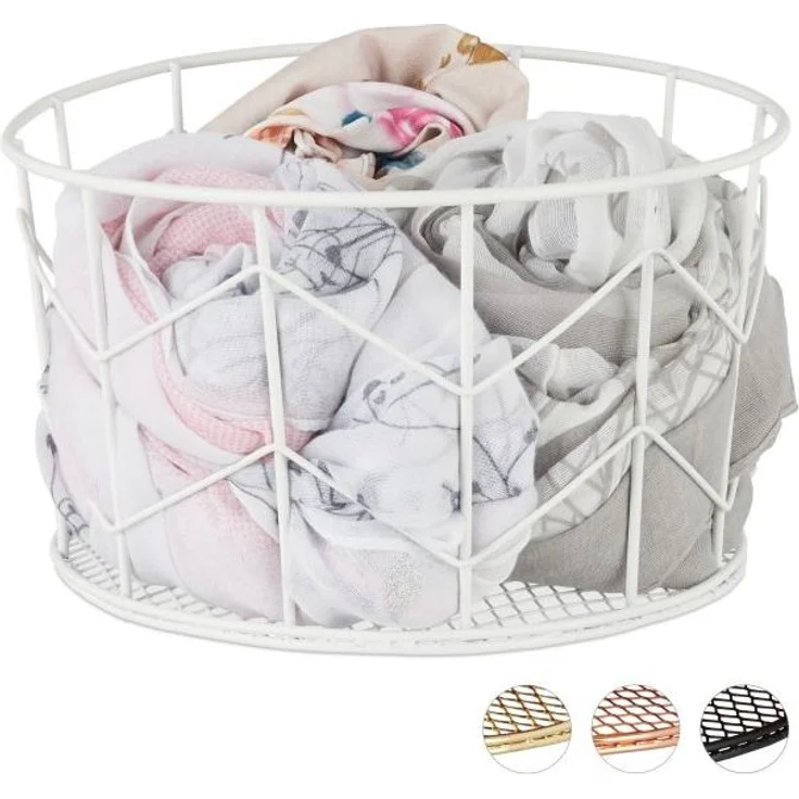 Metall Drahtkorb rund 10026607_49 – Bild 1